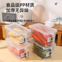 辛丛冰箱收纳盒食品级厨房蔬菜水果专用整理盒神器饺子鸡蛋保鲜分装盒 小号【一个装】