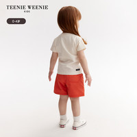 Teenie Weenie Kids小熊童装24春夏款女宝宝亲子装百搭亲肤T恤