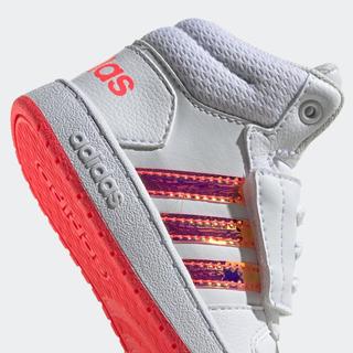 阿迪达斯 adidasHOOPS MID 2.0 I中帮户外百搭休闲鞋童鞋魔术贴鞋