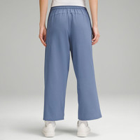 露露乐蒙lululemon丨Front-Pleat 女士前侧压褶阔腿中长裤 速干 LW6CUIS 绿洲蓝 XXS /2