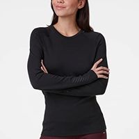 哈雷汉森Helly Hansen 女士 LIFA 美利奴羊毛中量级圆领打底衫