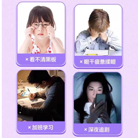 同仁堂 Tongrentang Chinese MedicineDHA蓝莓叶黄素软糖叶黄素蓝莓叶黄素软糖 一瓶蓝莓叶黄素软糖