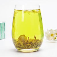 柏叶韵(特级)2025新茶茉莉花茶浓香型花茶炒花毛峰毛尖飘雪花茶 特级茉莉花茶两罐共500克