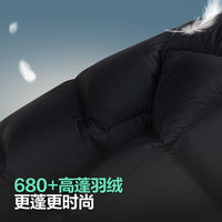 波司登泡芙90绒短款羽绒服女连帽防风保暖外套B40143104 165/88A