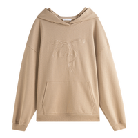 范思蓝恩套头连帽宽松落肩卫衣秋季2024新款蝴蝶结刺绣上衣13243