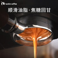 瑞幸咖啡 luckin coffee coffee咖啡即享精品手冲意式拼配金咖啡豆深烘手磨黑咖啡豆奶咖门店同源 意式拼配1袋【500g大容量】