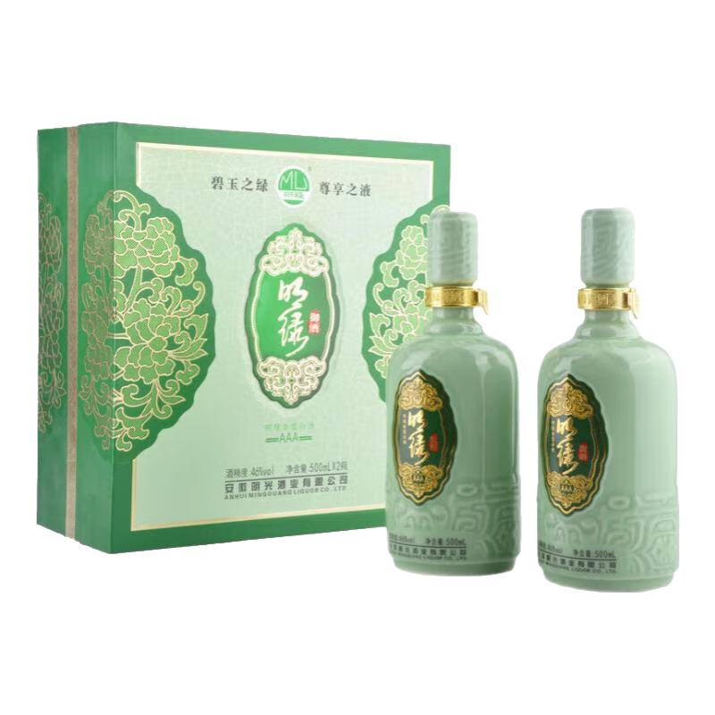  MING GUANG/明光 五粮精酿绿豆酿造 明绿香型白酒