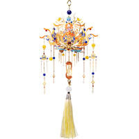 艺模艺模凤冠 3D立体拼图金属拼装模型手工diy送礼物车载挂饰摆件