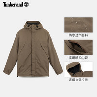 添柏岚（Timberland）男装冲锋衣秋冬户外防水防风夹克|A68XF A68XFBK0/巧克力色 3XL