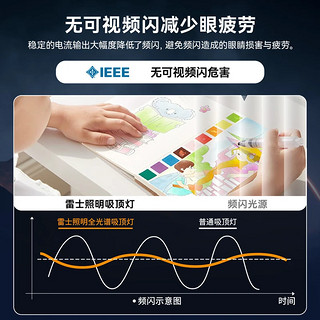 雷士（NVC）LED吸顶灯奶油风全屋灯具大全客厅卧室灯饰护眼高显色2024 高显色【四室一厅】 护眼全光谱-悠然白-四室一厅