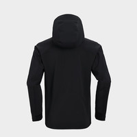 KAILAS凯乐石M8 IC-PRO软壳外套男GORE-TEX 3L防风保暖户外攀冰登山服 玄青黑 KG2439119 XL