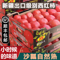 沃鲜谷 新疆沙瓤西红柿 吐鲁番普罗旺斯生吃番茄 新鲜蔬菜 5斤 中果 约12-16个