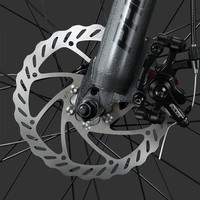 凤凰(PHOENIX)上海凤凰软尾山地车自行车公路男变速双减震越野青少年赛车 曜石黑【十刀双减震+全内走线】 26寸30速【适合身高158-188cm】