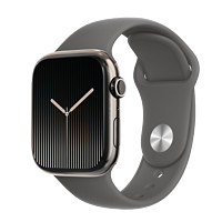 苹果 Apple Watch Series 10 GPS+蜂窝款 钛金属 运动型表带