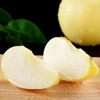 闽农语果山东烟台奶油富士苹果水果牛奶苹果黄金富士苹果新鲜现摘水果苹果 5斤【单果70-80mm】净重4.5斤 由于自然因素，苹果表面属于正常现象