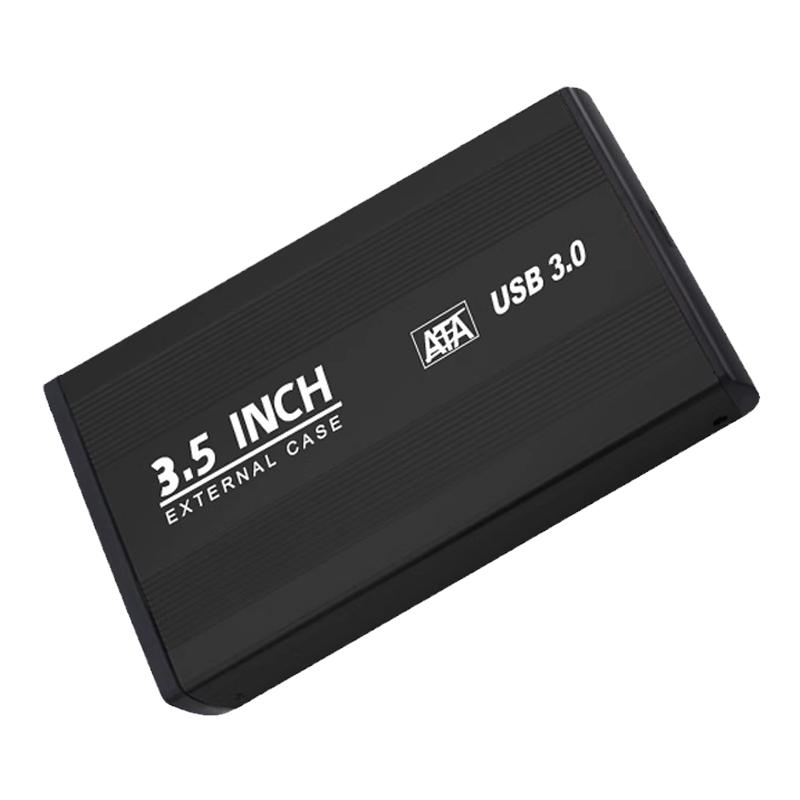 华顾移动硬盘盒SATA3.5英寸固态SATA转USB3.0机械硬盘移动外接盒