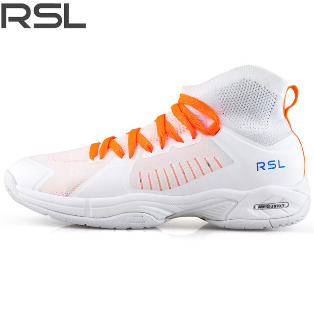 亚狮龙 RSL 中性羽毛球鞋 RS0121 白色 38