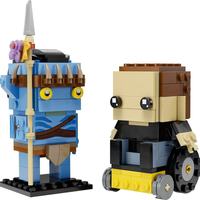 LEGO 乐高 BrickHeadz方头仔系列 40554 杰克·萨利与他的阿凡达