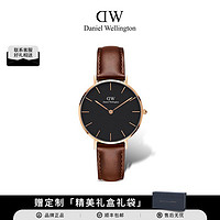 Daniel Wellington 丹尼尔惠灵顿 女士石英表 DW168 RG Black