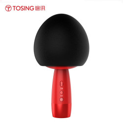 途讯 TOSING V3蘑菇头k歌宝手机麦克风无线蓝牙音响一体k歌录音娱乐唱歌神器