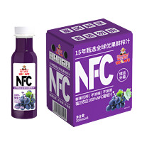 88VIP：福兰农庄 Farmerland NFC100%葡萄汁300ML×6