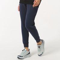 运动休闲卫裤岩云户外女式运动裤春秋款宽松高腰松紧长款阔腿卫裤