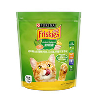 喜跃Friskies成猫猫粮1.3kg/10kg 全价英短美短主粮猫咪通用雀巢旗下 室内拾趣1.4kg 成猫
