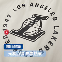 NBA库里/詹姆斯东契奇篮球生活男女保暖秋冬季运动休闲夹克 湖人-詹姆斯运动夹克 M