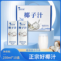 椰小帽 椰汁整箱批发椰树椰子汁250ml*10盒