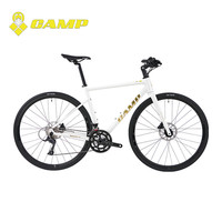 坎普（CAMP）25款 RADONX 平把铝合金内走线筒轴车架18速公路车油压碟刹自行车 珍珠白 54码