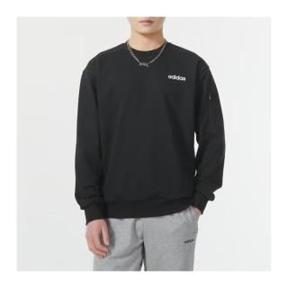 adidas 运动卫衣春季百搭时尚男式百搭耐磨防风套头衫