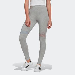 阿迪达斯 adidas三叶草弹性舒适气质显瘦紧身裤运动裤女瑜伽训练裤