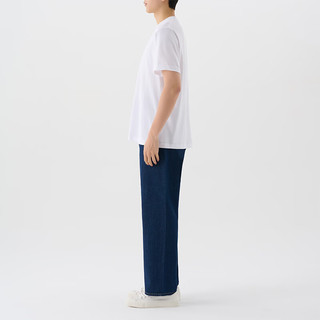 無印良品 MUJI（無印良品 ）男式 棉混抗菌 短袖T恤 男士男款 25年春季  FA15CC5S
