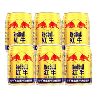 红牛 Red Bull 维生素风味饮料 250ml*6罐