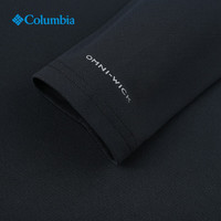 Columbia哥伦比亚24秋冬新长袖t恤男户外运动吸湿干爽速干衣套头衫AE1693 010 S