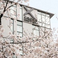 最后2天、新补货：暑期全程不加价！京都核心位置，近河原町站！京都十字酒店 标准双床房 1 晚 + 最多可携带1名0-5岁儿童和成人使用共有床铺 1 份