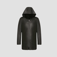 【羊皮革 保暖耐穿】沙驰 SATCHI男装冬季男士外套男派克服