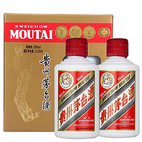 88VIP：茅台 MOUTAI 贵州茅台53度飞天50ml*2瓶酱香型白酒单盒装