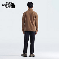 北面（The North Face）抓绒衣男户外运动立领保暖舒适外套【可做内胆】25|8AYK 6IH/棕色 XL /180