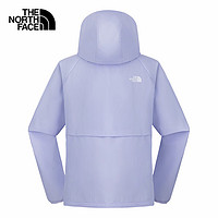 北面（The North Face）防晒衣女UPF50户外速干透气薄风衣25B|8EXD 0VI/紫色 XL /170