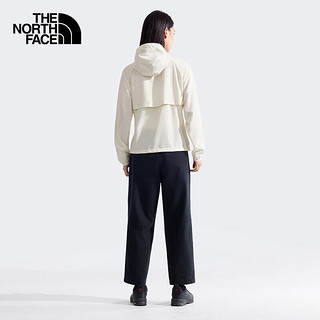 北面（The North Face）防晒衣女UPF50户外速干透气薄风衣25B|8EXD QLI/沙丘白 S /155