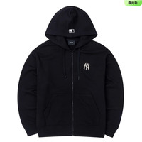 美职棒(MLB)男女冬季百搭小刺绣复古连帽外套妇女节 纽约洋基队/黑色 2XL 185/104A