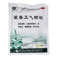 同人泰 藿香正气颗粒 10g*20袋 1盒装