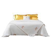 万事利蚕丝被100%桑蚕丝春夏被四季被子母被真丝保暖被子-凤来仪 【子母被】100%桑蚕丝 净重1000g+2000g