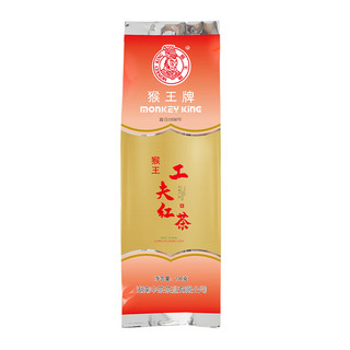 猴王牌 红茶茶叶特级工夫红茶袋装中粮 特级工夫红茶100g