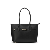 FURLA 芙拉 GOCCIA 大号女士托特包 黑色