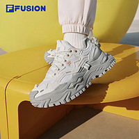 FILA FUSION斐乐潮牌女鞋BIANCO厚底鞋2025春夏硬糖鞋跑步鞋