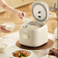 zemkon 无涂层不锈钢内胆 电饭煲  白色 2.5L