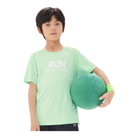 361°童装男女童短袖针织衫夏季速干儿童T恤中大童冰爽上衣 春芽绿1201-男童 150cm