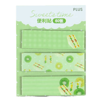 普乐士(PLUS)Sweets time便签纸用具 猕猴桃三明治
